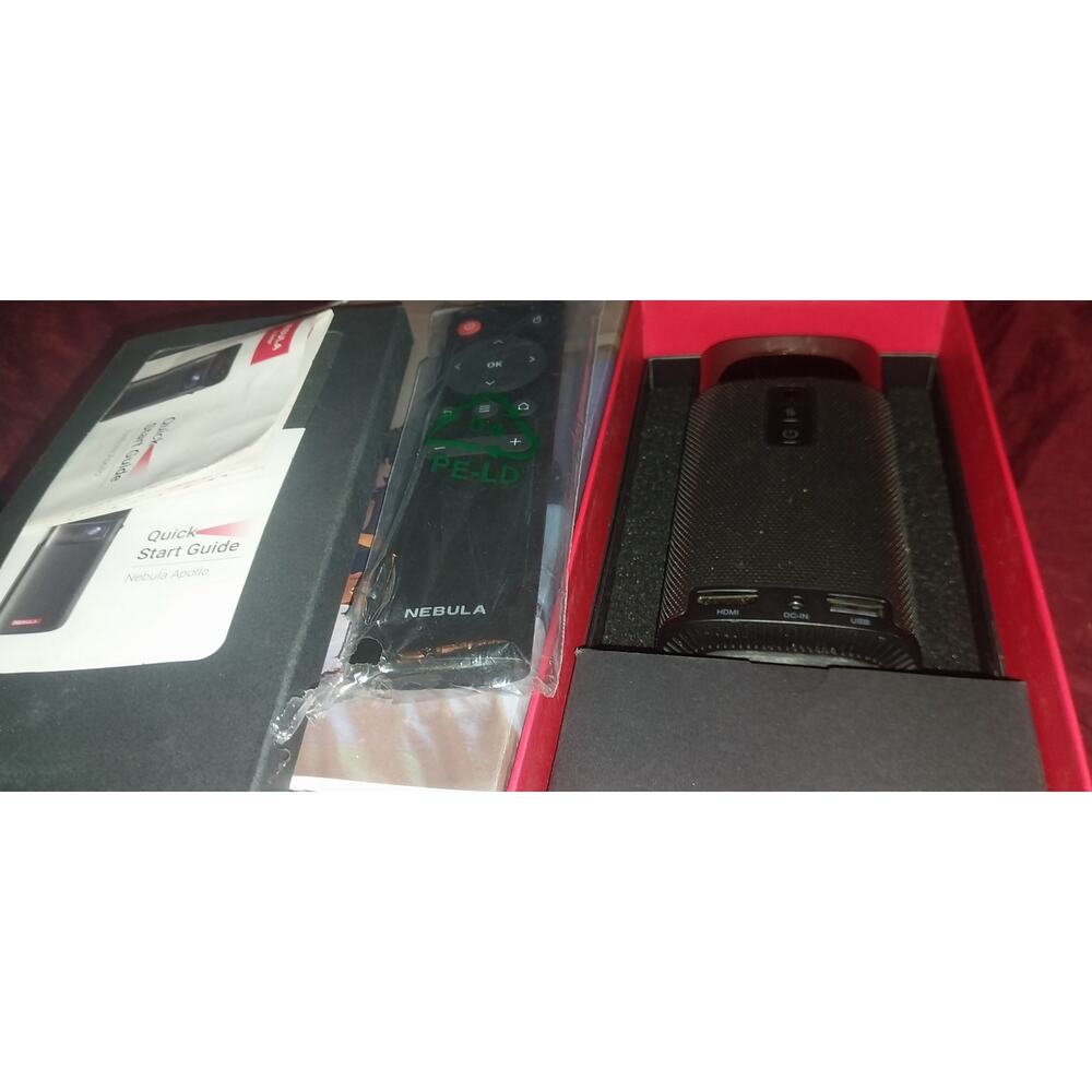 Anker Nebula Apollo Portable Projector 200 ANSI Lumens WiFi Bluetooth - Picture 5 of 6